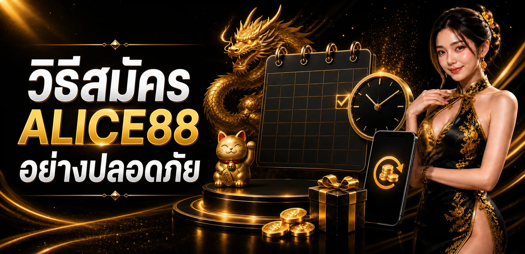 วิธีสมัคร ALICE88 ฝากถอนและตั้งค่าบัญชีปลอดภัย